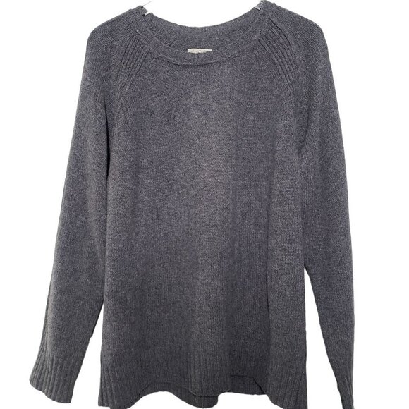 Carbon 2 Cobalt Lambswool Blend Sweater Knit Gray Pullover Mens XL - Picture 1 of 8